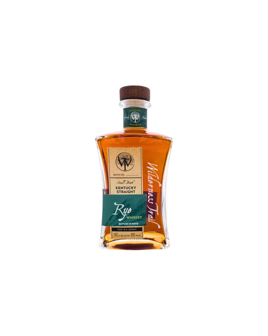 WILDERNESS TRAIL STRAIGHT RYE WHISKEY SMALL BATCH BOTTLED IN BOND 100